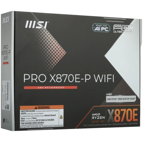 Материнская плата MSI PRO X870E-P WIFI