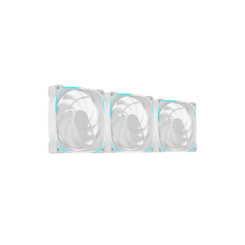 Комплект вентиляторов для корпуса Geometric Future Squama 2503W-14 ARGB White (1F2503W314000)