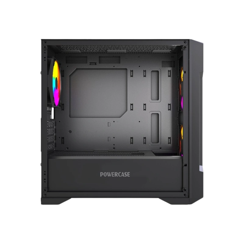 Компьютерный корпус Powercase Mistral Micro X3B ARGB Black (CMMXB-A3)