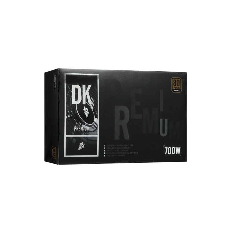 Блок питания 1STPLAYER 700W DK PREMIUM Black (PS-700AX)