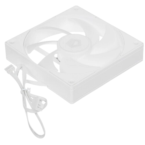 Вентилятор для корпуса ID-COOLING AF-125-W White PWM комплект крепежа