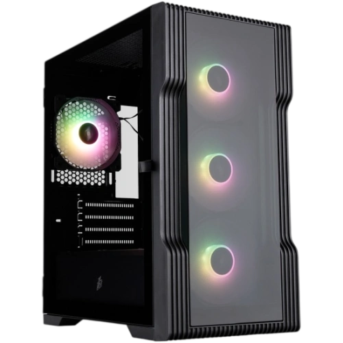 Компьютерный корпус 1STPLAYER TRILOBITE T3-G ARGB Black (T3-G-BK-4F7)