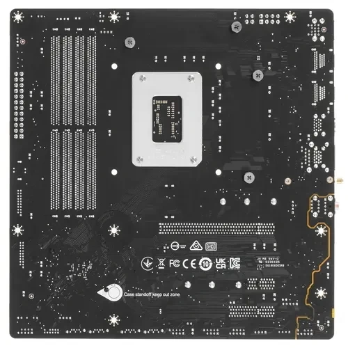 Материнская плата MSI PRO B760M-A WIFI DDR4 антенна Wi-Fi, документация, задняя планка, кабель SATA, крепеж для разъема M.2