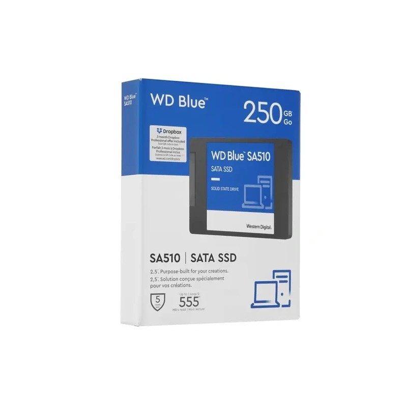 Твердотельный накопитель Western Digital 250 Gb Blue (WDS250G3B0A) BOX