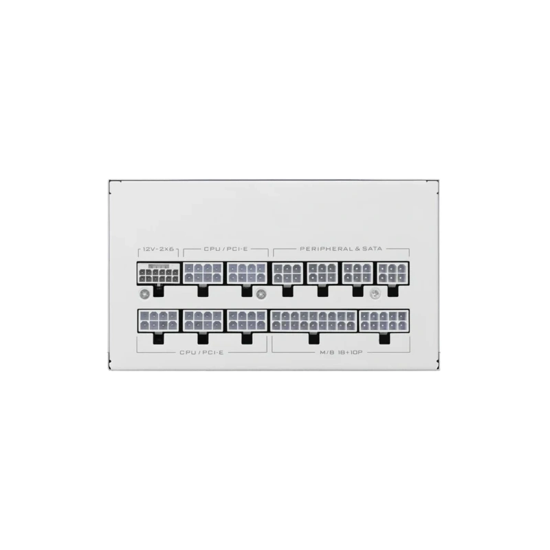 Блок питания Lian Li 1000W SX1000P White (G9P.SX1000P.W000.RU) 16 Pin (PCIe 5.1 Connector Cable Details)