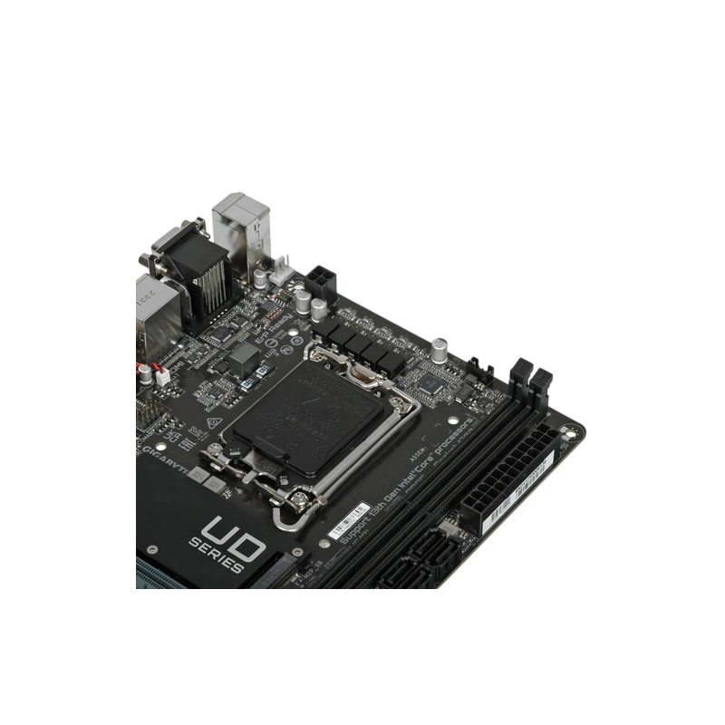 Материнская плата Gigabyte H610I документация, задняя планка