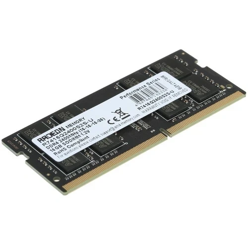 Оперативная память 16 Gb 2400 MHz AMD R7 PERFOMANCE SERIES Black (R7416G2400S2S-U)
