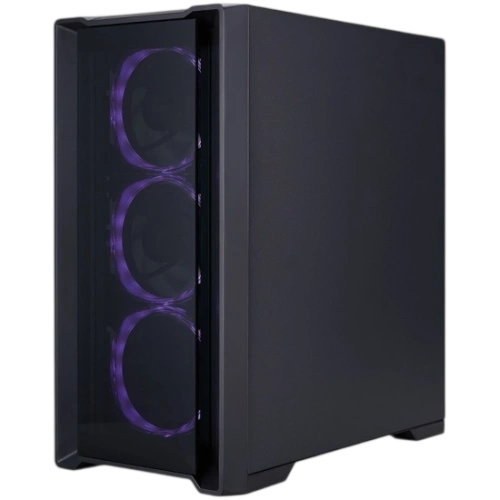 Компьютерный корпус 1STPLAYER TRILOBITE T4-G GLASS ARGB Black (T4-G-BK-4FS7)