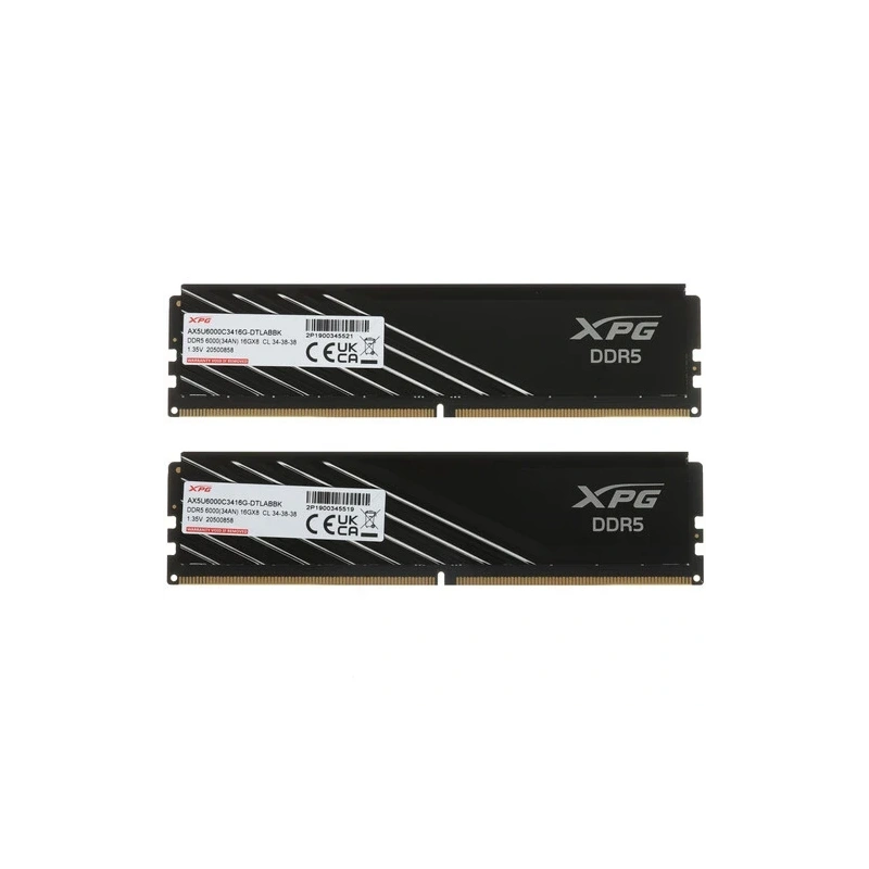 Оперативная память 32 Gb 6000 MHz ADATA XPG LANCER Blade Black (AX5U6000C3416G-DTLABBK)