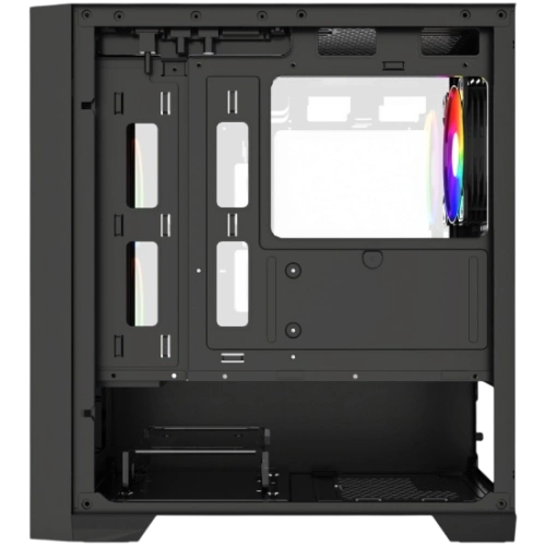 Компьютерный корпус Powercase ALISIO Micro Z3B ARGB V2 ARGB Black (CAMZB-A3-V2)