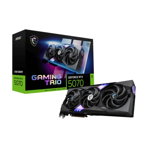 Видеокарта MSI (G5070-12GTC) GeForce RTX 5070 12G GAMING TRIO OC