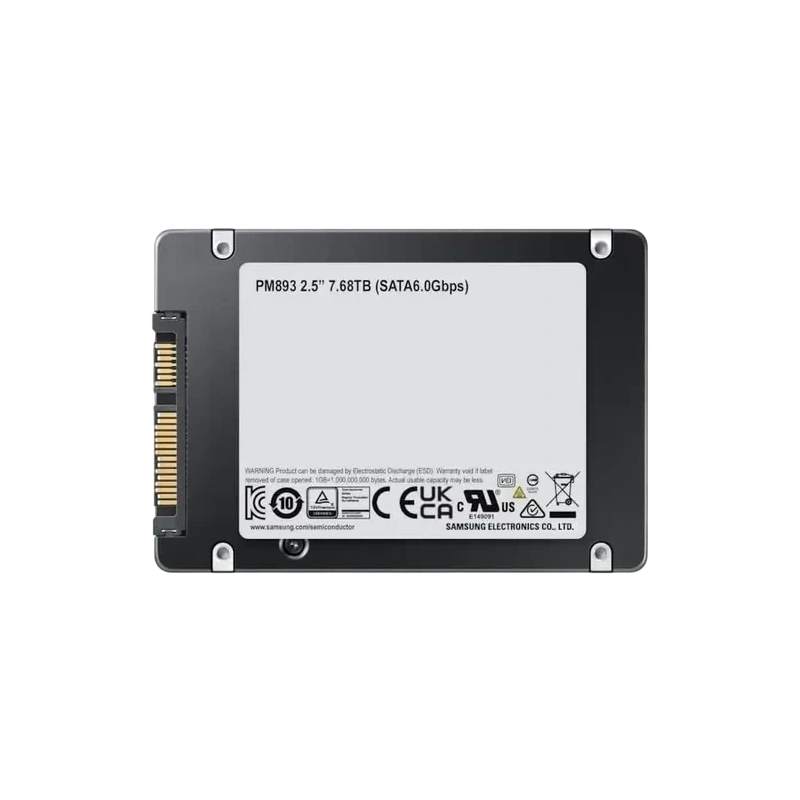 Твердотельный накопитель Samsung 7680 Gb PM893 (MZ7L37T6HBLA-00A07)