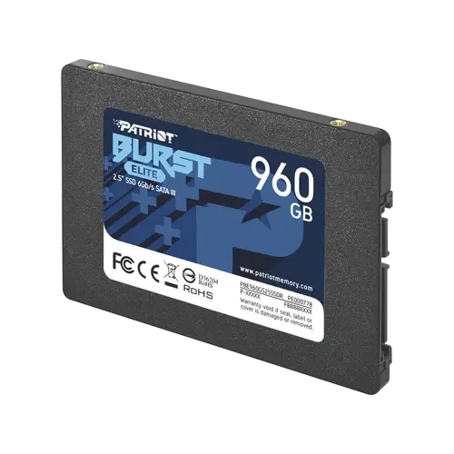 Твердотельный накопитель Patriot 960 Gb BURST E (PBE960GS25SSDR) BOX