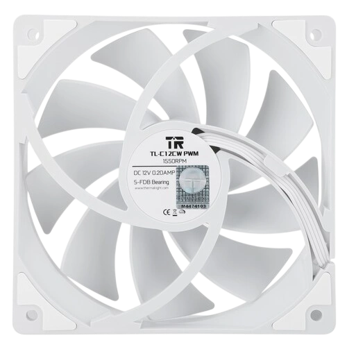 Вентилятор для корпуса Thermalright TL-C12CW White (TRTLC12CW)