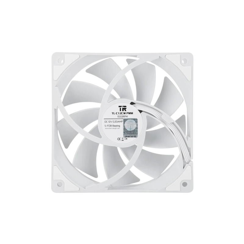 Вентилятор для корпуса Thermalright TL-C12CW White (TRTLC12CW)