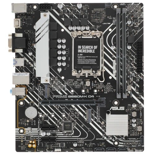 Материнская плата ASUS PRIME B660M-K D4 (90MB1950-M1EAY0)