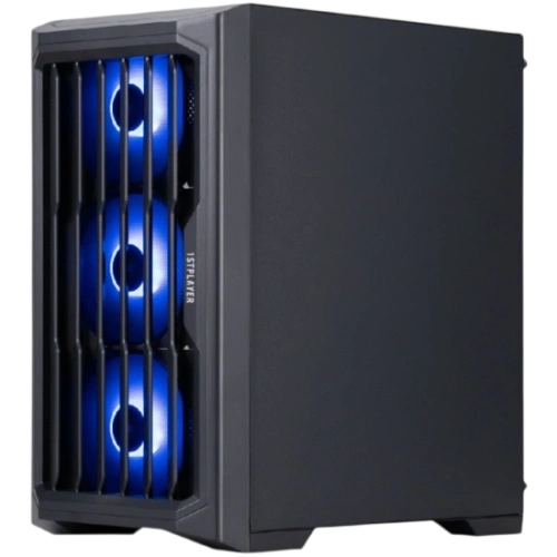 Компьютерный корпус 1STPLAYER BULLET HUNTER H2 ARGB Black (H2-BK-4F7)