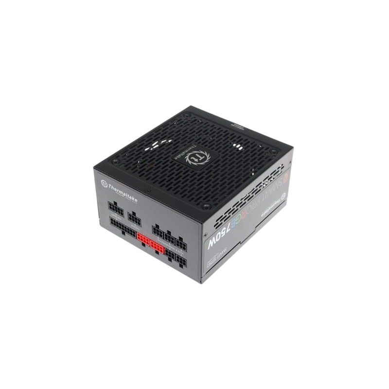 Блок питания Thermaltake 750W SMART PRO RGB (PS-SPR-0750FPCBEU-R) документация, кабельные стяжки, комплект кабелей, комплект крепежа