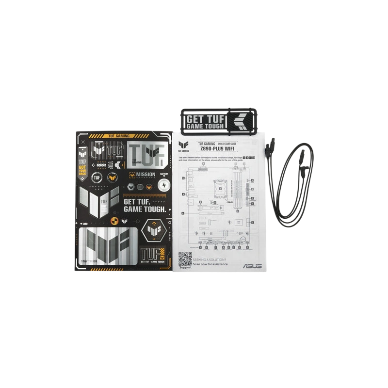 Материнская плата ASUS TUF GAMING Z890-PLUS WIFI (90MB1IQ0-M0EAY0) 2 x кабель SATA, антенна WiFi, документация, комплект наклеек