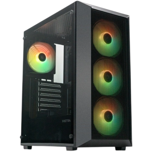 Компьютерный корпус XASTRA A406 4ARGB Black (A406-4FC12A)
