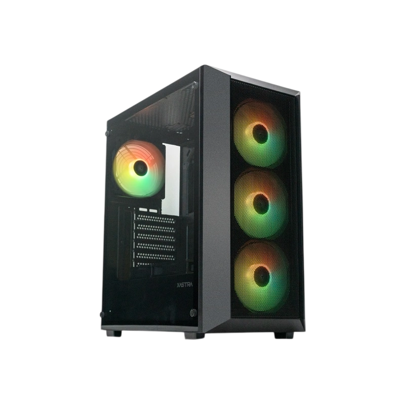 Компьютерный корпус XASTRA A406 4ARGB Black (A406-4FC12A)