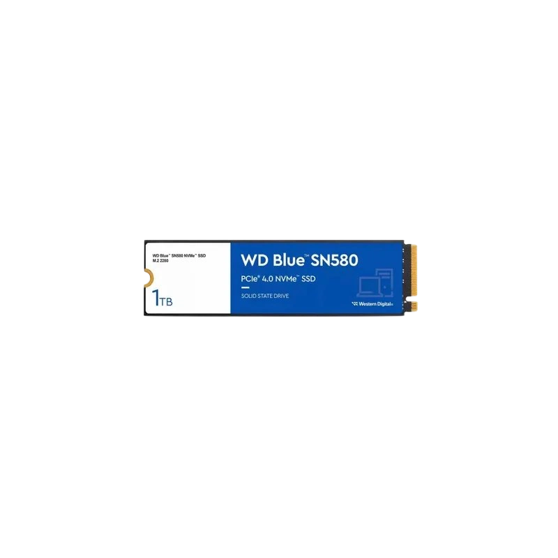 Твердотельный накопитель Western Digital 1000 Gb SN580 Blue (WDS100T3B0E) BOX