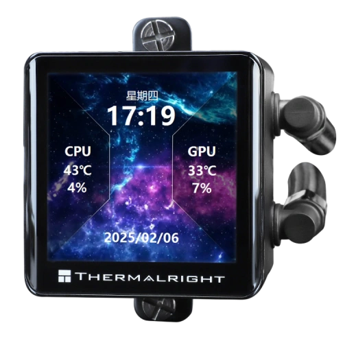 Система жидкостного охлаждения для процессора Thermalright Frozen Vision 360 ARGB Black V2 (TRFV360ABV2)