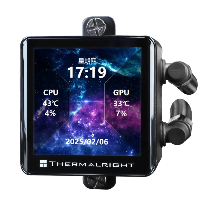 Система жидкостного охлаждения для процессора Thermalright Frozen Vision 360 ARGB Black V2 (TRFV360ABV2)