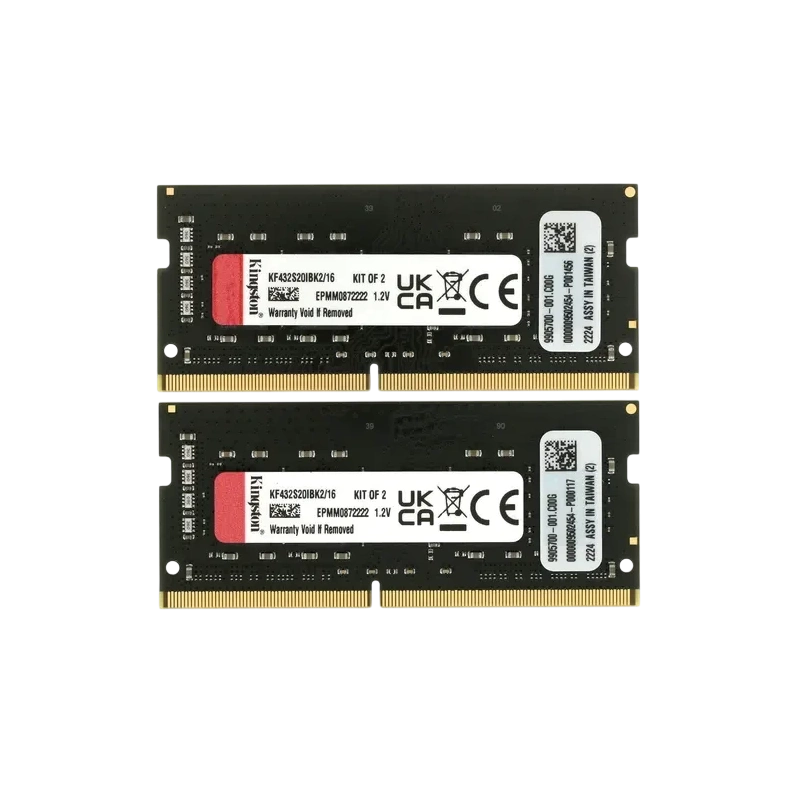 Оперативная память 16 Gb 3200 MHz Kingston FURY IMPACT (KF432S20IBK2/16)