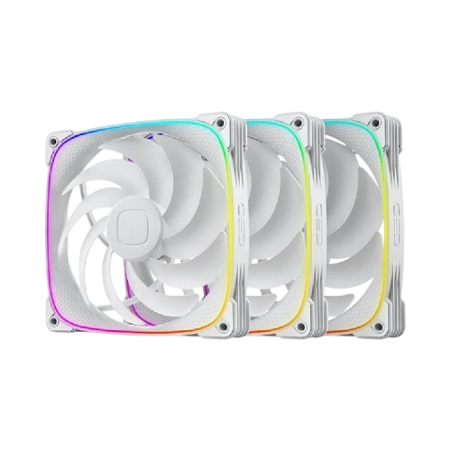 Комплект вентиляторов для корпуса Geometric Future Squama 2503W-14 ARGB White (1F2503W314000) крепежа