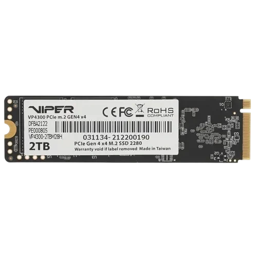 Твердотельный накопитель Patriot 2000 Gb VIPER (VP4300-2TBM28H)