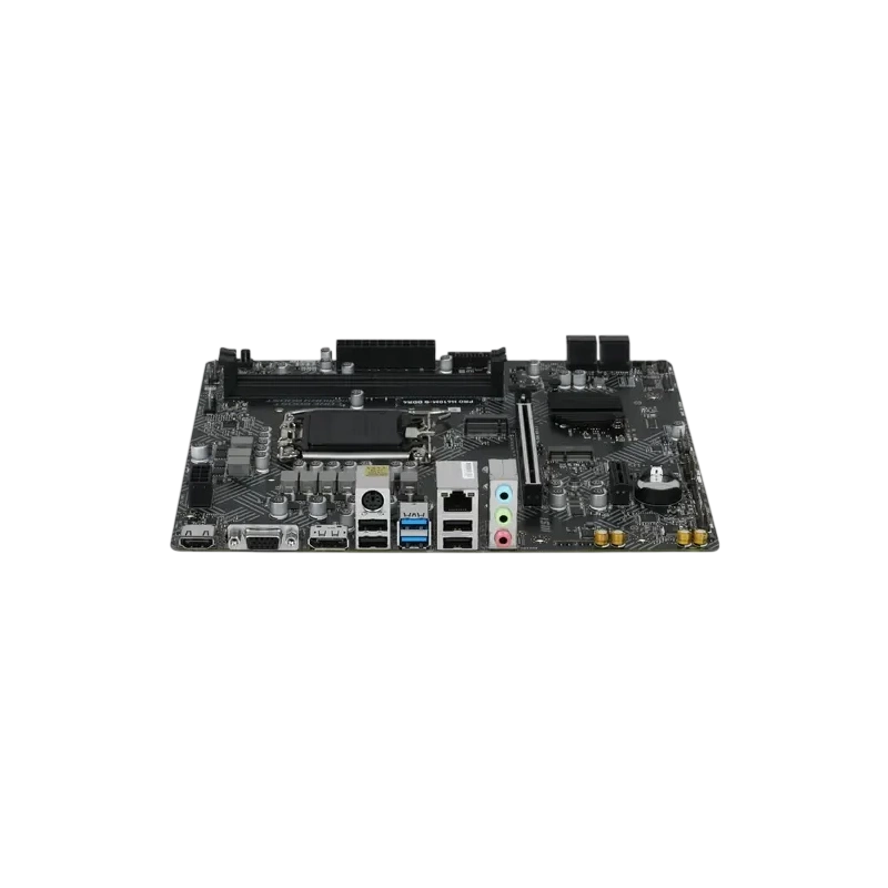 Материнская плата MSI PRO H610M-G DDR4 2 x кабель SATA, диск с ПО, документация, задняя планка