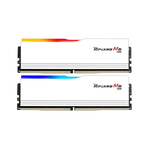 Оперативная память 64 Gb 6000 MHz G.Skill RIPJAWS M5 RGB White (F5-6000J3238G32GX2-RM5RW)