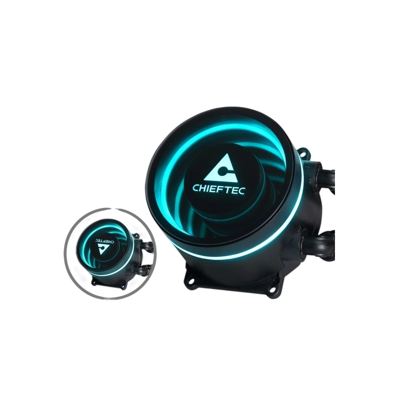 Система жидкостного охлаждения для процессора Chieftec ICEBERG 360 ARGB Pump Dark (CLC-360-BLK)