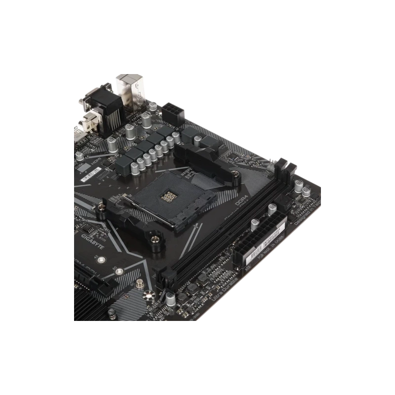 Материнская плата Gigabyte A520M S2H x кабель SATA, диск с ПО, документация, задняя планка
