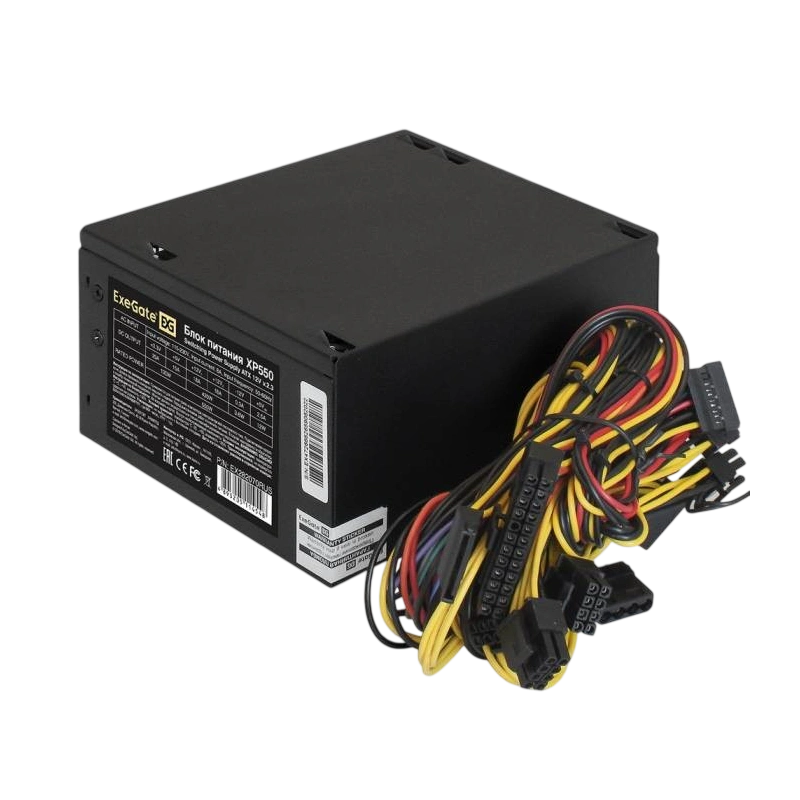 Блок питания ExeGate 550W XP550 Black (EX282070RUS)