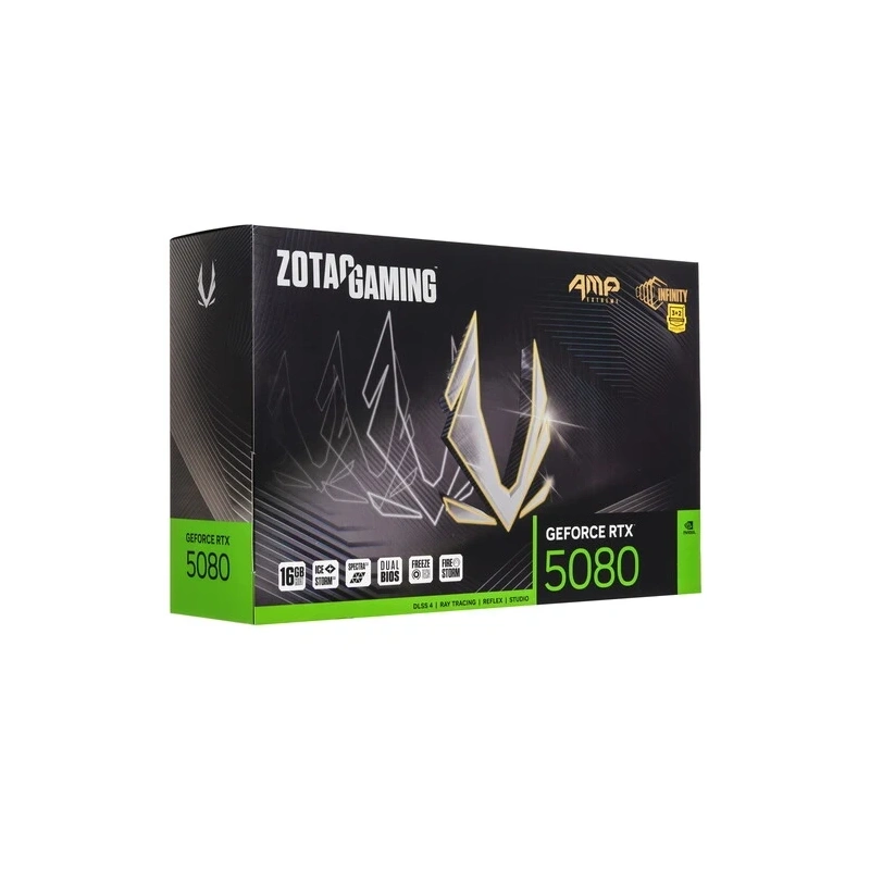 Видеокарта ZOTAC (ZT-B50800B-10P) GeForce RTX 5080 16GB AMP EXTREME INFINITY