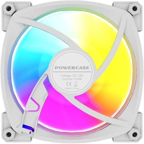 Вентилятор для корпуса Powercase (M55MR-12W ARGB) White