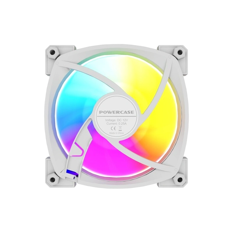 Вентилятор для корпуса Powercase (M55MR-12W ARGB) White