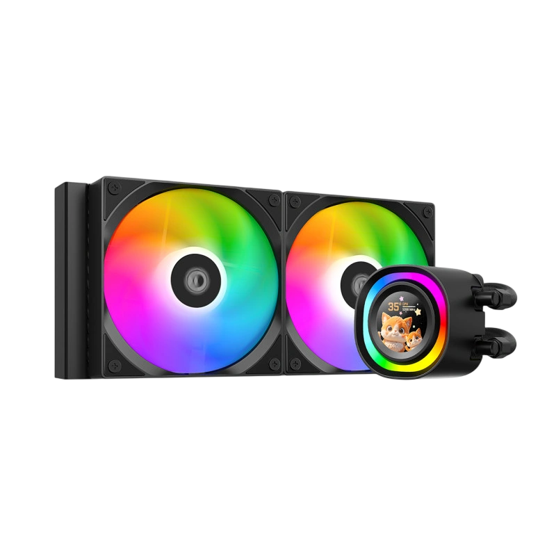 Система жидкостного охлаждения для процессора ID-COOLING FX240 LCD