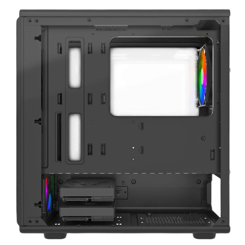 Компьютерный корпус Powercase Mistral Micro C4B ARGB Black (CMMCB-A4)