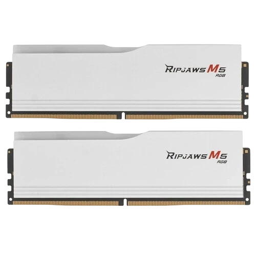 Оперативная память 64 Gb 6400 MHz G.Skill RIPJAWS M5 RGB White (F5-6400J3239G32GX2-RM5RW)
