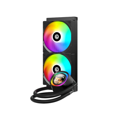 Система жидкостного охлаждения для процессора ID-COOLING FX240 LCD