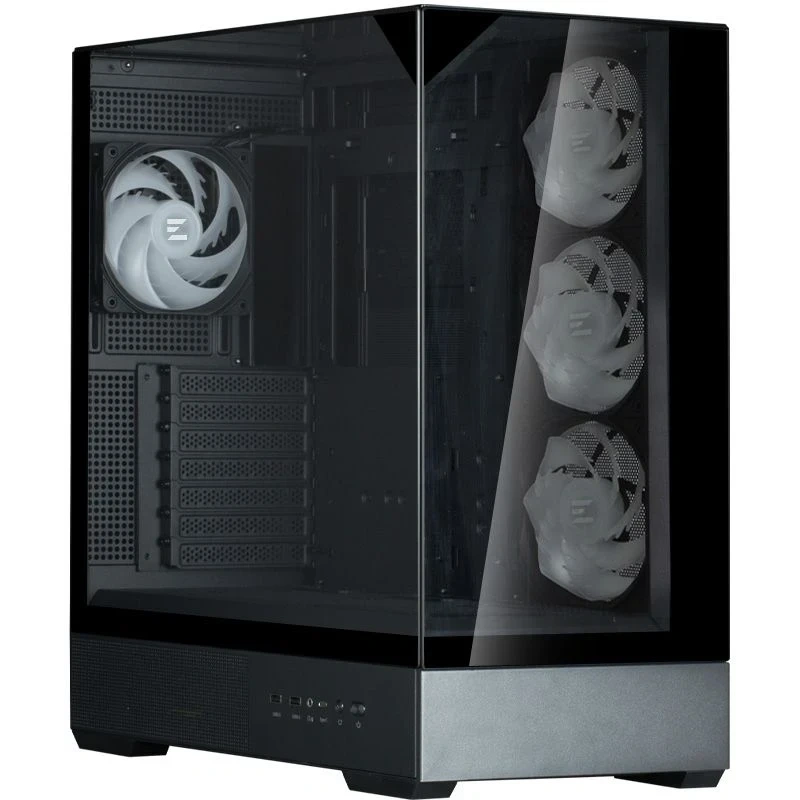 Компьютерный корпус Zalman P40 Prism Plus Black ARGB документация, набор крепежа