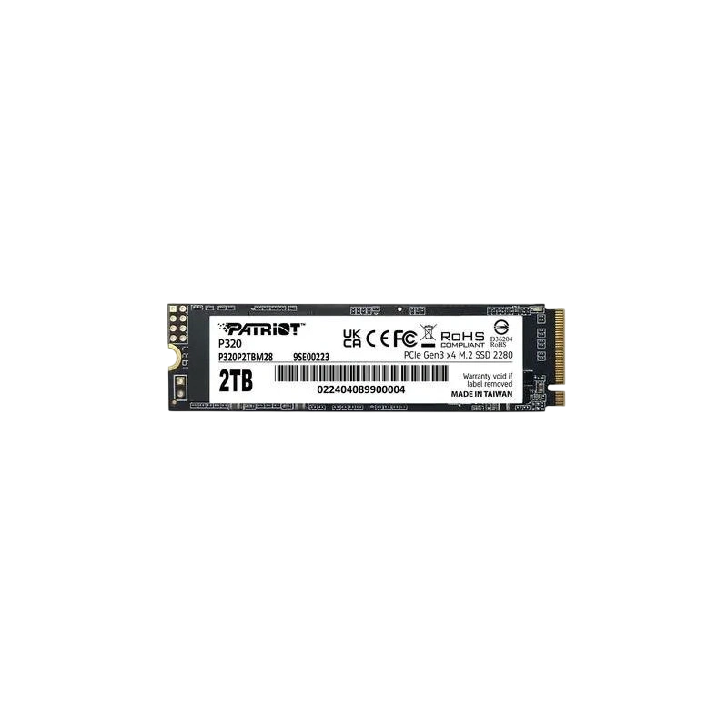 Твердотельный накопитель Patriot 2000 Gb P320 (P320P2TBM28) BOX