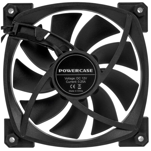 Вентилятор для корпуса Powercase (M55-12 ARGB) Black