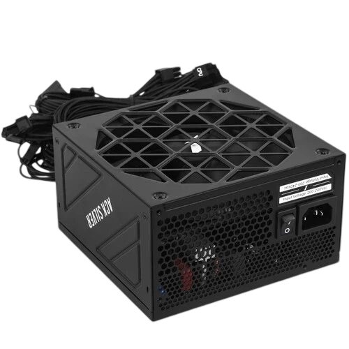 Блок питания 1STPLAYER 850W ACK SILVER Black (HA-850BA7-BK) 16 Pin (PCIe 5.0 Connector Cable Details) документация, комплект крепежа
