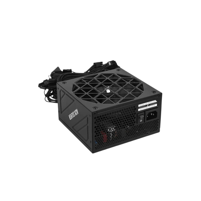 Блок питания 1STPLAYER 850W ACK SILVER Black (HA-850BA7-BK) 16 Pin (PCIe 5.0 Connector Cable Details) документация, комплект крепежа
