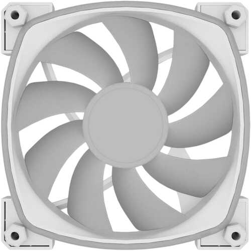 Вентилятор для корпуса Powercase (M55MR-12W ARGB) White комплект крепежа
