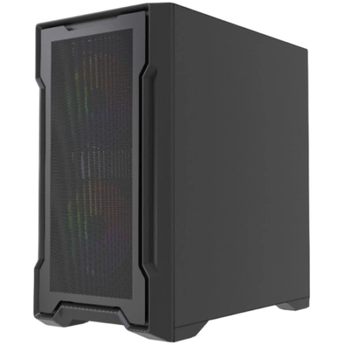 Компьютерный корпус Powercase Mistral Micro X3B ARGB Black (CMMXB-A3)